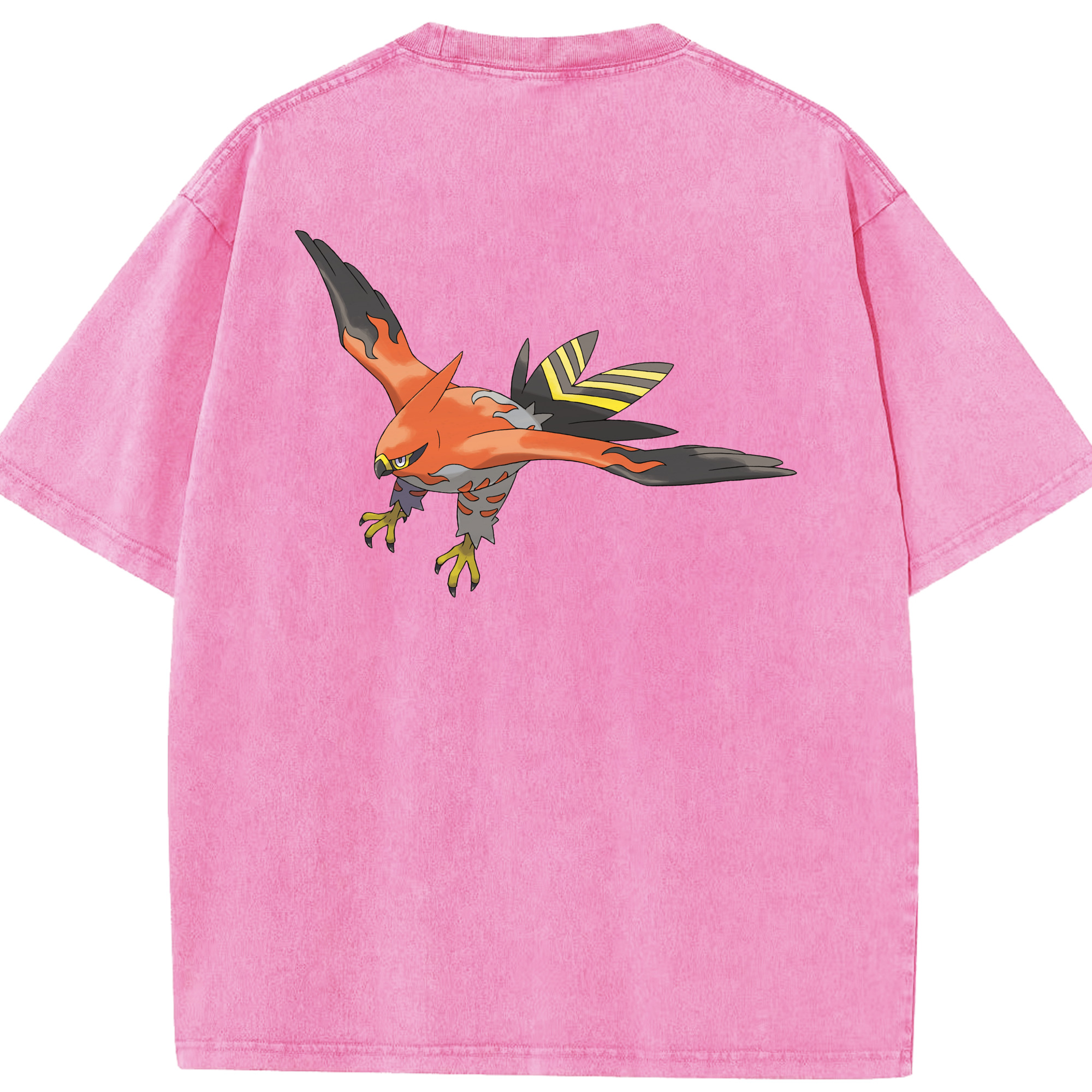 （画像用） ポケットモンスター Pokémon 綿100% ヴィンテージ風 半袖Tシャツ（背面プリント）